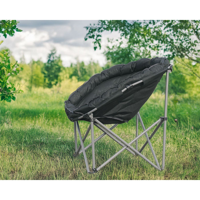 Outwell Casilda XL Black Chair Outwell - UK Camping And Leisure