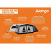 Vango Riviera Air 390 Elements TC Caravan Awning Vango - UK Camping And Leisure