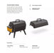 Biolite FirePit Grill Lid Biolite - UK Camping And Leisure