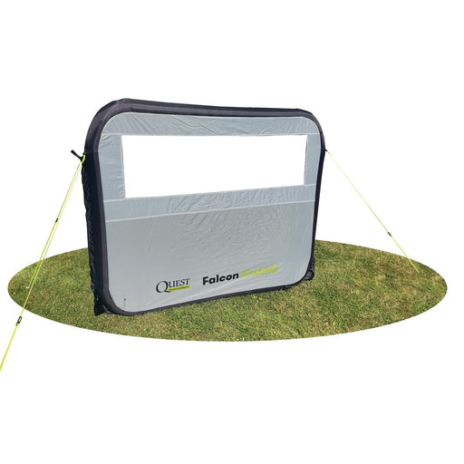 Quest Falcon Pro AirShield 160 Windbreak(1 panel - mid grey) Quest Leisure - UK Camping And Leisure