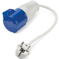Quest 230v Euro Hook Up Adaptor Caravan Campervan Motorhome