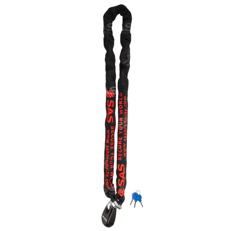 SAS Security Products SAS SAS Heavy Duty 2000x14mm Square Shackle Chain & Monster Padlock - Image 2 of 5 | UK Camping and Leisure
