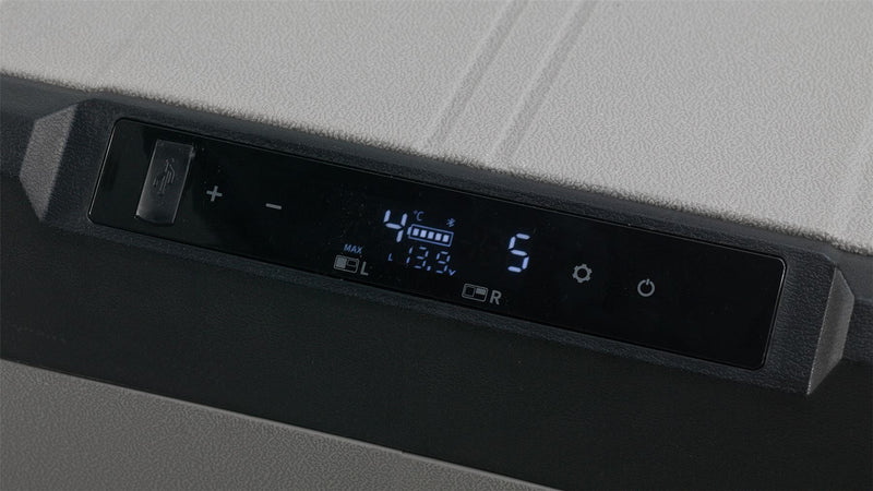 Outwell Arctic Frost 55 Coolbox Black & Grey Outwell - UK Camping And Leisure