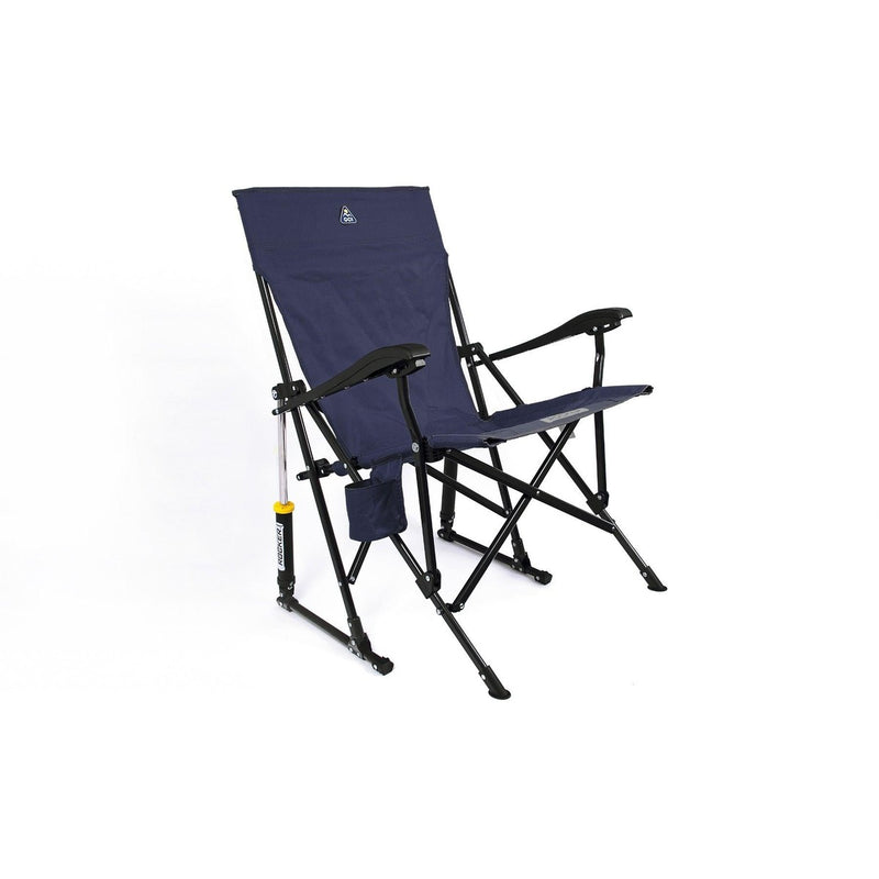 GCI RoadTrip Rocker (No Mesh) Chair Indigo Blue GCI - UK Camping And Leisure