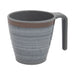 Bo-Camp Mug Halo M Melamine 4 Pieces Grey Bo-Camp - UK Camping And Leisure