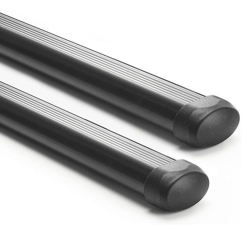 Summit SUP-024 Premium Multi Fit Roof Bars, Black Steel, Set of 2 Summit - UK Camping And Leisure