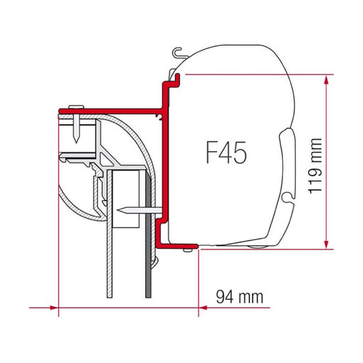 Fiamma Kit for Pilote Explorer RVs Fiamma - UK Camping And Leisure