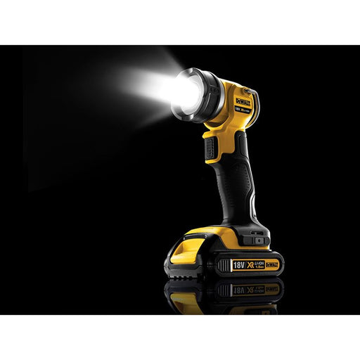 Dewalt Power Tools DCL040 XR LED Torch 18V Bare Unit DeWALT Power Tools - UK Camping And Leisure
