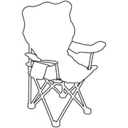 Quest Childrens Tiger Fun Folding Chair 5203 Quest - UK Camping And Leisure