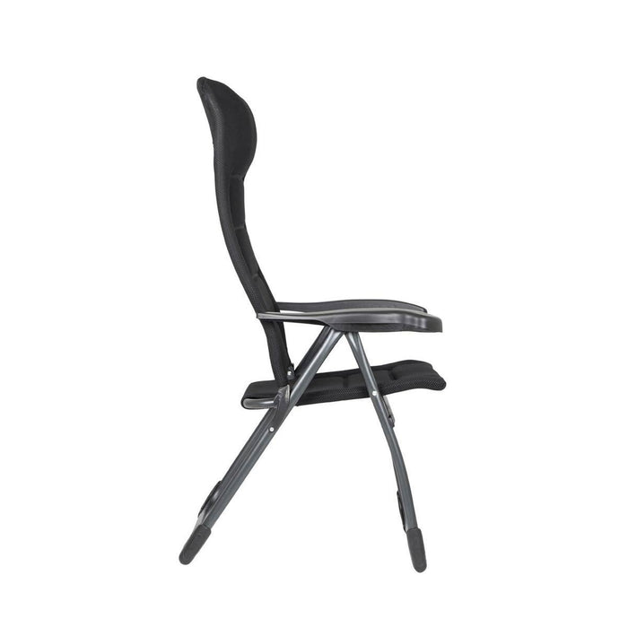 Crespo Chair AP/215 Air Deluxe Black Crespo - UK Camping And Leisure