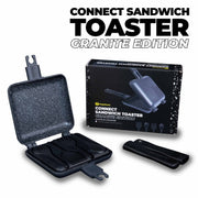 RidgeMonkey Connect Sandwich Toaster Non Stick Detachable Granite Edition RidgeMonkey - UK Camping And Leisure