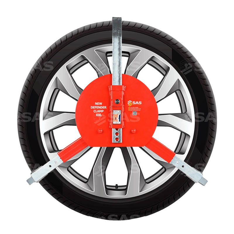SAS New Defender XXL Wheelclamp SAS - UK Camping And Leisure
