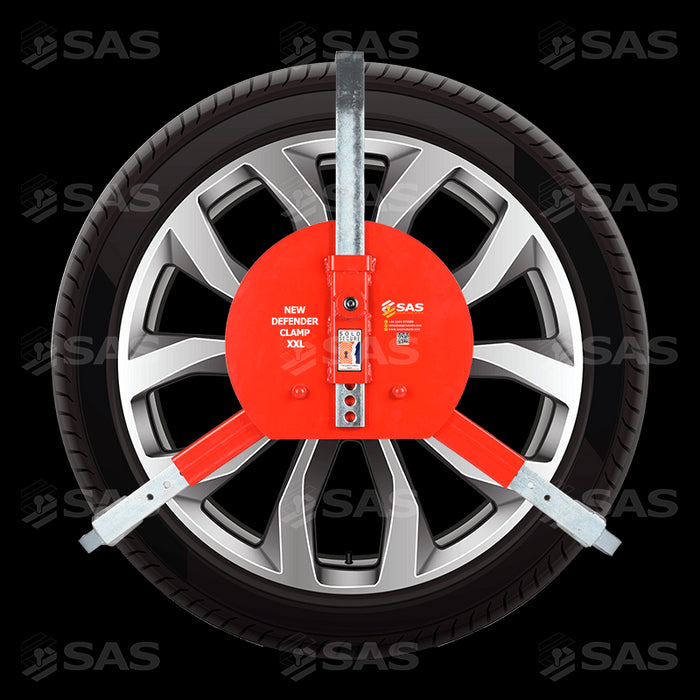 SAS New Defender XXL Wheelclamp SAS - UK Camping And Leisure
