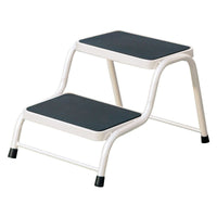 Double step in caravan white C021
