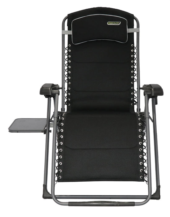 Quest Vienna Pro Relax XL Camping Caravan Chair with Side Table Quest - UK Camping And Leisure