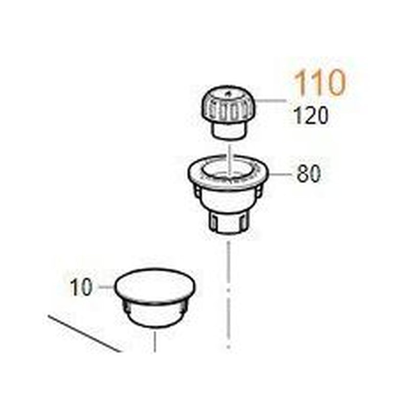Truma S3004/5004 Control Knob 30090-90400 Truma - UK Camping And Leisure