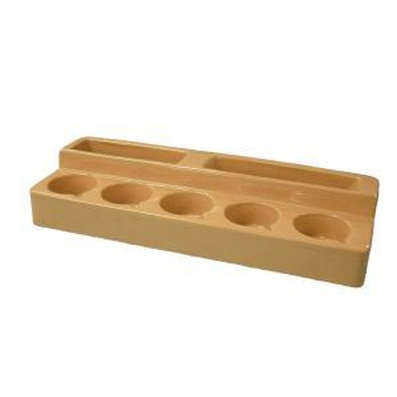 Free Stand Cup Rack Beige T162 BEIGE UK Camping And Leisure - UK Camping And Leisure