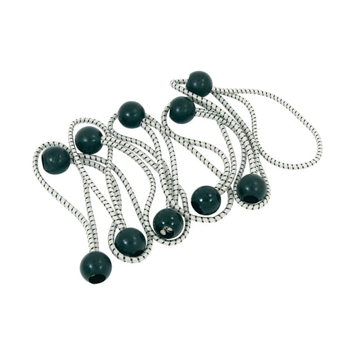 Bungee Cord with black ball 5mmx6  X 10PCS CT3180 UK Camping And Leisure - UK Camping And Leisure