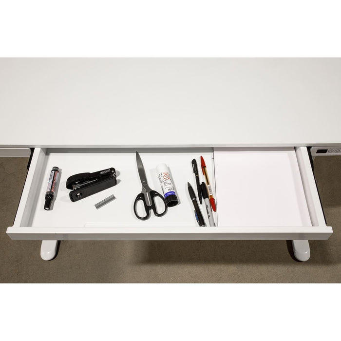 Dellonda Single Motor Ultra-Quiet Electric Desk with Control Panel USB Port Dellonda - UK Camping And Leisure