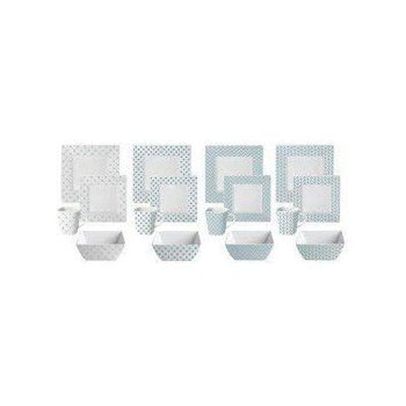 Ronde Milda Melamine Set (12Pcs) 15938866 Planete Plein Air - UK Camping And Leisure