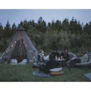 Easy Camp Rands Tipi Tent Dark Sand 8 Person Easy Camp - UK Camping And Leisure