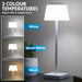 Dellonda Rechargeable Table Lamp for Home Office Restaurant RGB Colours Dellonda - UK Camping And Leisure