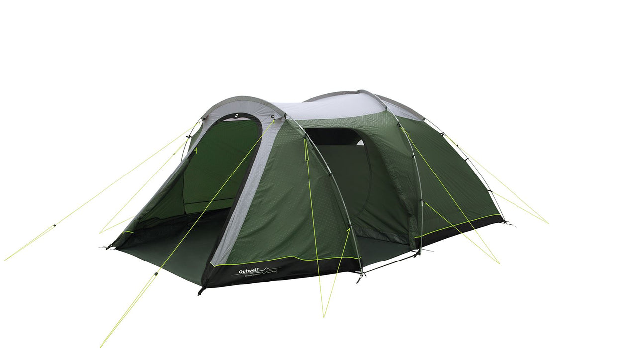 Outwell Cloud 5 Plus Pole Tent Green 5 Person Outwell - UK Camping And Leisure