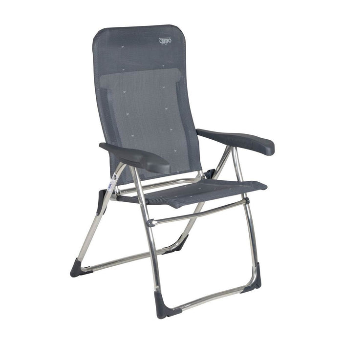 Crespo Chair AL/212 Dark Grey Crespo - UK Camping And Leisure