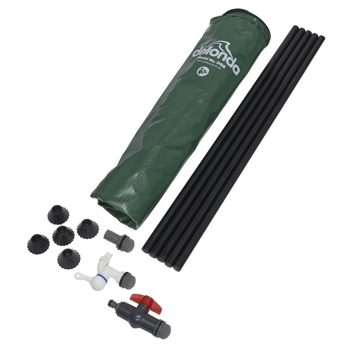 Dellonda Collapsible PVC Garden Water Butt with Zipped Lid & Drain Tap 100L Dellonda - UK Camping And Leisure