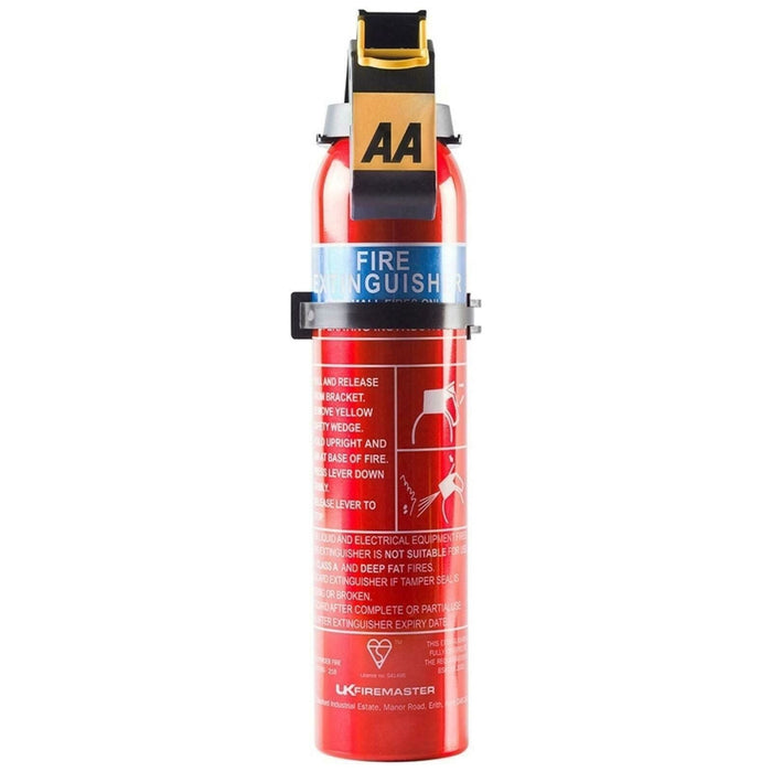 AA First Aid Kit & 600g Fire Extinguisher Ideal Cars Home Office Taxi Caravan AA - UK Camping And Leisure