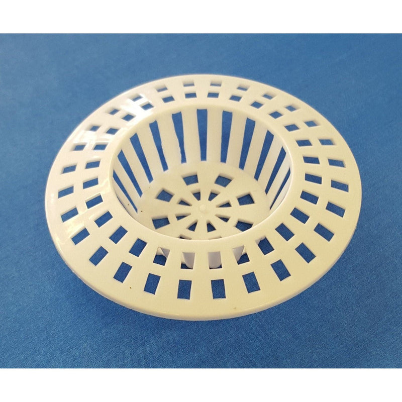 W4 Sink Waste Strainer White 37890 W4 - UK Camping And Leisure