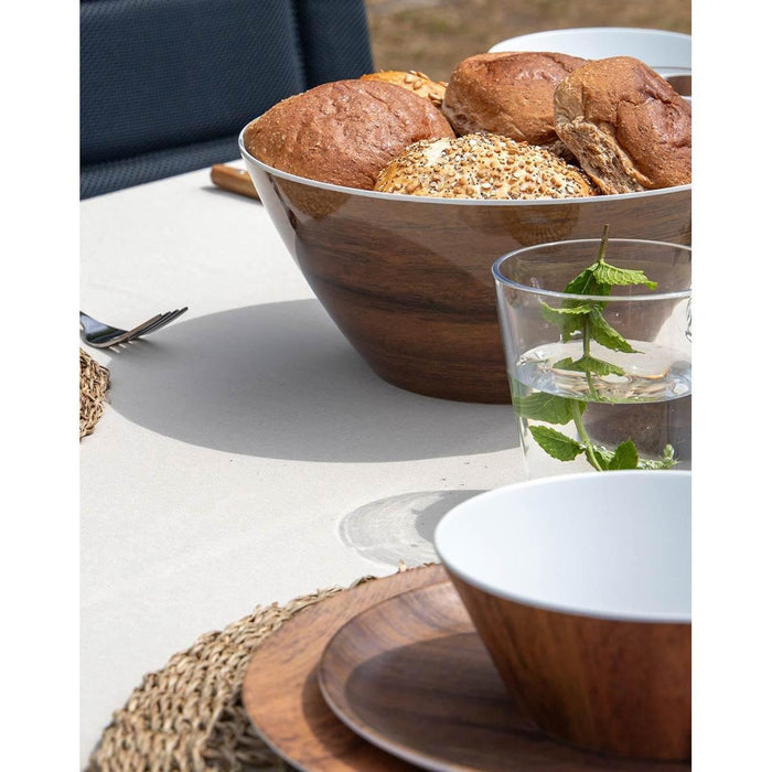 Gimex Nature Line Salad Bowl Wood 1 Piece Gimex - UK Camping And Leisure