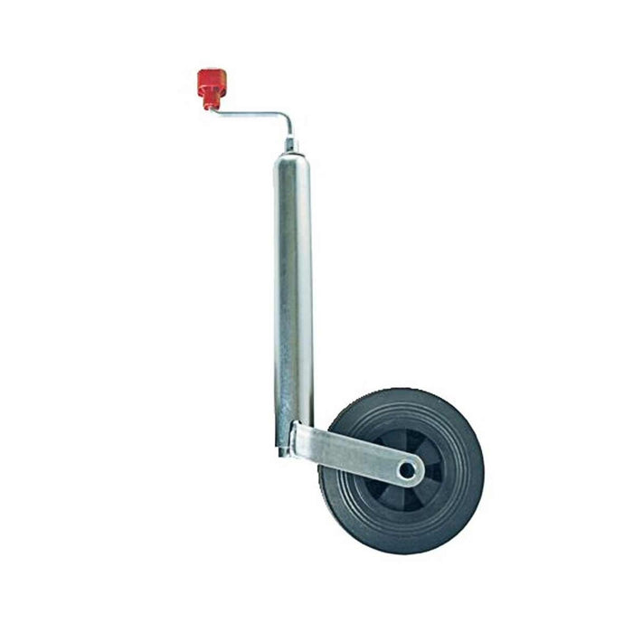 AL-KO Compact Jockey Wheel (48mm Shaft, 200 x 50mm Wheel, 150kg Max.) AL-KO - UK Camping And Leisure