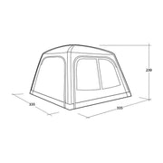 Outwell Vail Air Shelter Event Shelter Gazebo - View 11