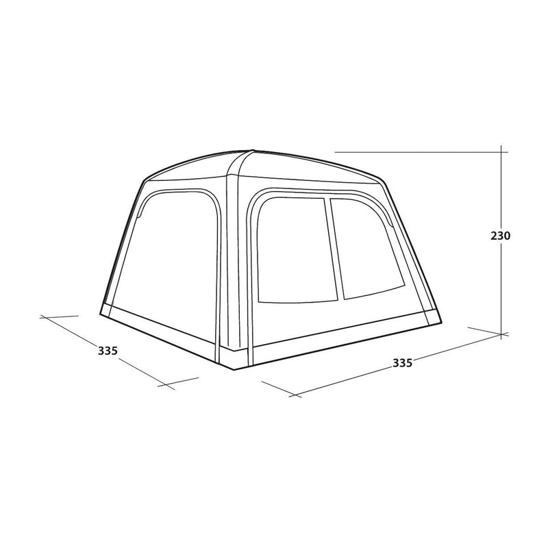 Outwell Vail Air Shelter Event Shelter Gazebo - View 11