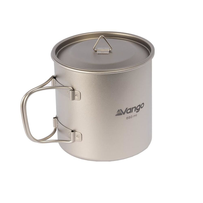 Vango Titanium Single Walled Mug 650ml Titanium Vango - UK Camping And Leisure