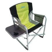 Liberty Lime Directors Chair with Side Table Camping Caravan Liberty - UK Camping And Leisure