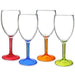 Wine Glass Party (4) T0151M Flamefield - UK Camping And Leisure