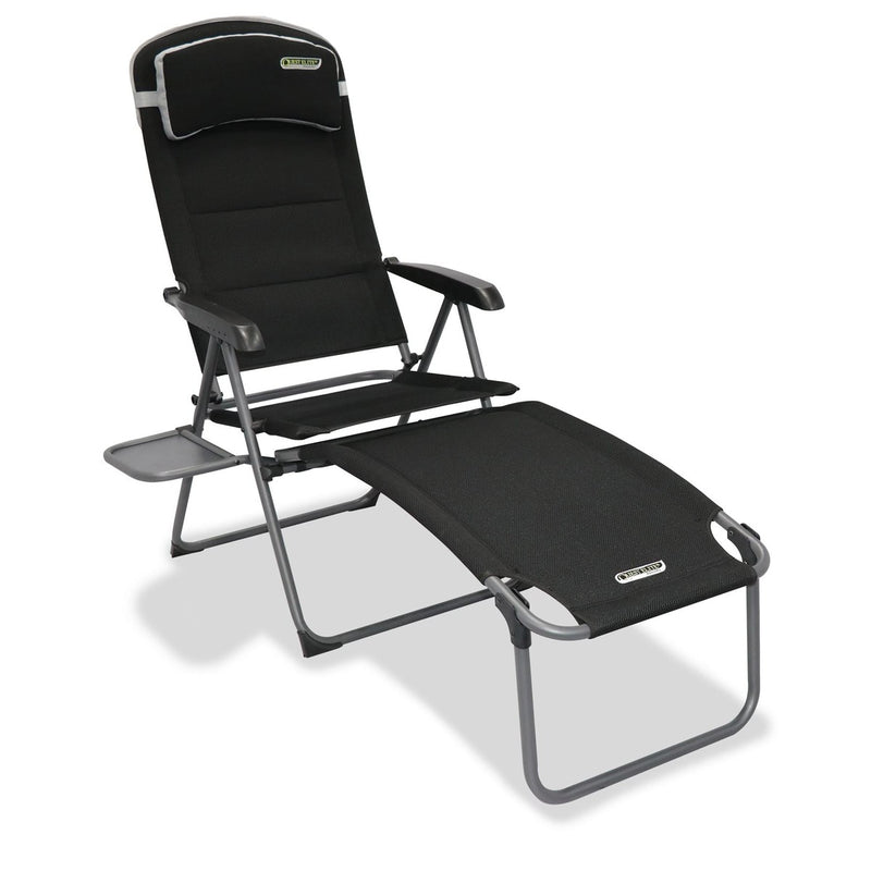 Quest Vienna Pro Recline Camping Caravan Chair with Side Table Quest - UK Camping And Leisure