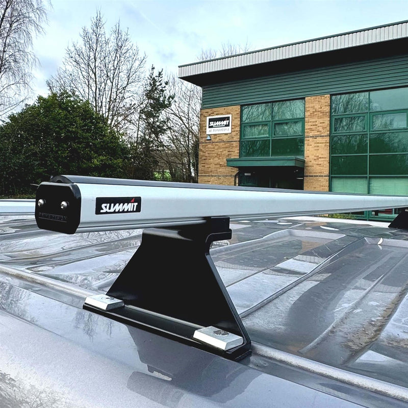 Summit Commercial 3 x Aluminium Fixed Point Roof Bars Rack 1.3m SULC-001 Summit - UK Camping And Leisure