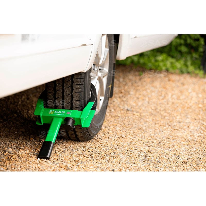 SAS Security Products SAS SAS GREEN V2 Wheelclamp Keyed Alike - Image 6 of 6 | UK Camping and Leisure