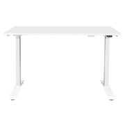 Dellonda Single Motor  Adjustable-Height Electric Sit/Stand Desk - White Desktop Dellonda - UK Camping And Leisure
