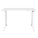 Dellonda Single Motor  Adjustable-Height Electric Sit/Stand Desk - White Desktop Dellonda - UK Camping And Leisure