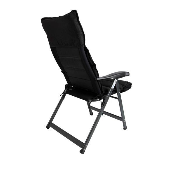 Bo-Camp Chair Cushion Universal Padded Olefin Black