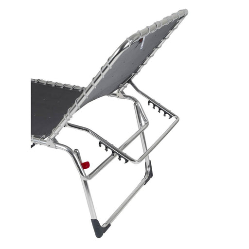 Crespo Lounger XL AL/364 Dark Grey Crespo - UK Camping And Leisure
