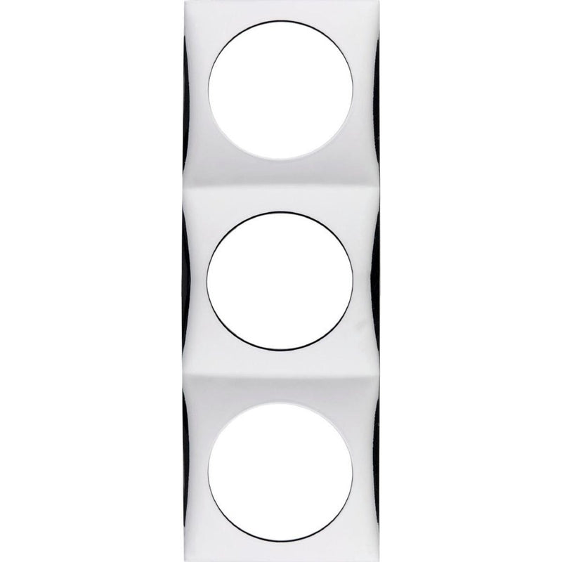 Triple Frame Gloss Chrome Modern and Sleek Triple Frame for Your Caravan or W4 - UK Camping And Leisure