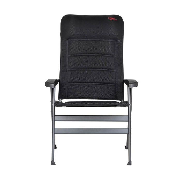 Crespo Chair XL AP/238 Air Deluxe Black Crespo - UK Camping And Leisure