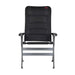 Crespo Chair XL AP/238 Air Deluxe Black Crespo - UK Camping And Leisure