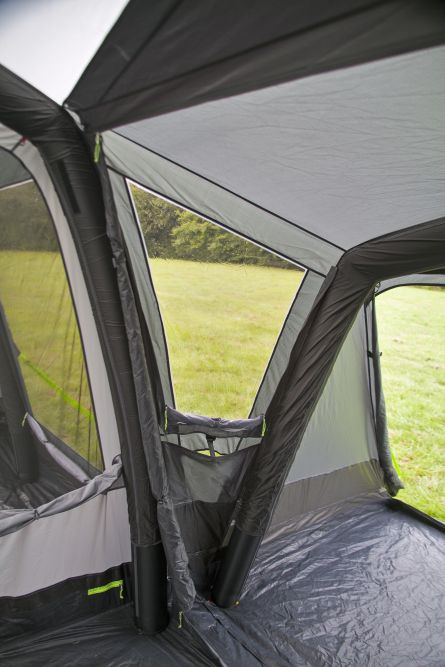 Outdoor Revolution Airedale 9.0SEL Air Tent 9 Berth Family Tent Inc Footprint & Side Annexe Inner Tent