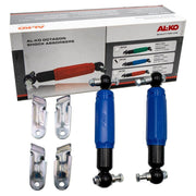 Al-Ko Octagon Shock Absorbers Blue 1994 On Single Axle1300Kg Tandem 2600 Kg AL-KO - UK Camping And Leisure